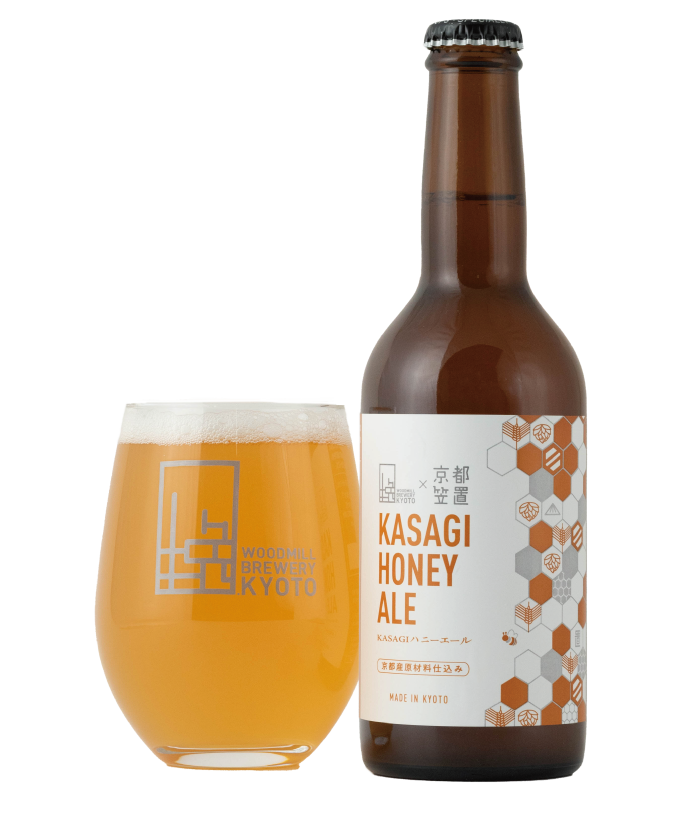 ～笠置町とのコラボレーション～ KASAGIハニーエール／KASAGI Honey Ale